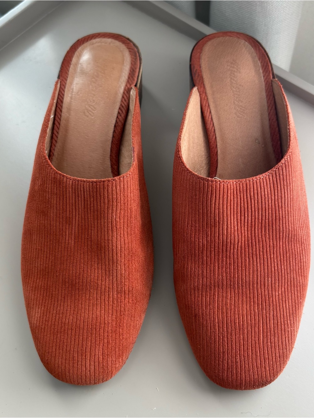 Madewell The Alicia Mule Corduroy, 9 🧡
